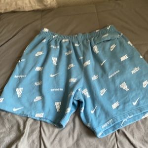 Nike blueish cotton shorts size XXL